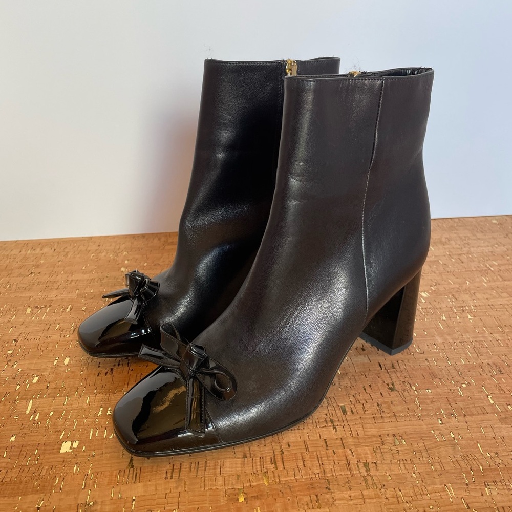 Kate Spade Heel Odelia Boots Black Womens 7 - Picture 2 of 7
